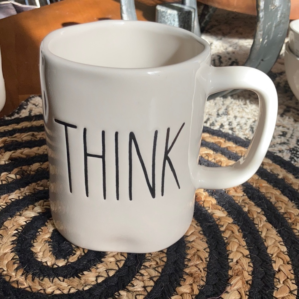 Rae Dunn Think mug. - Picture 1 of 4